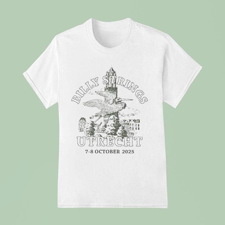 Billy Strings Utrecht, Netherlands 7 8 October 2025 Tour Shirt