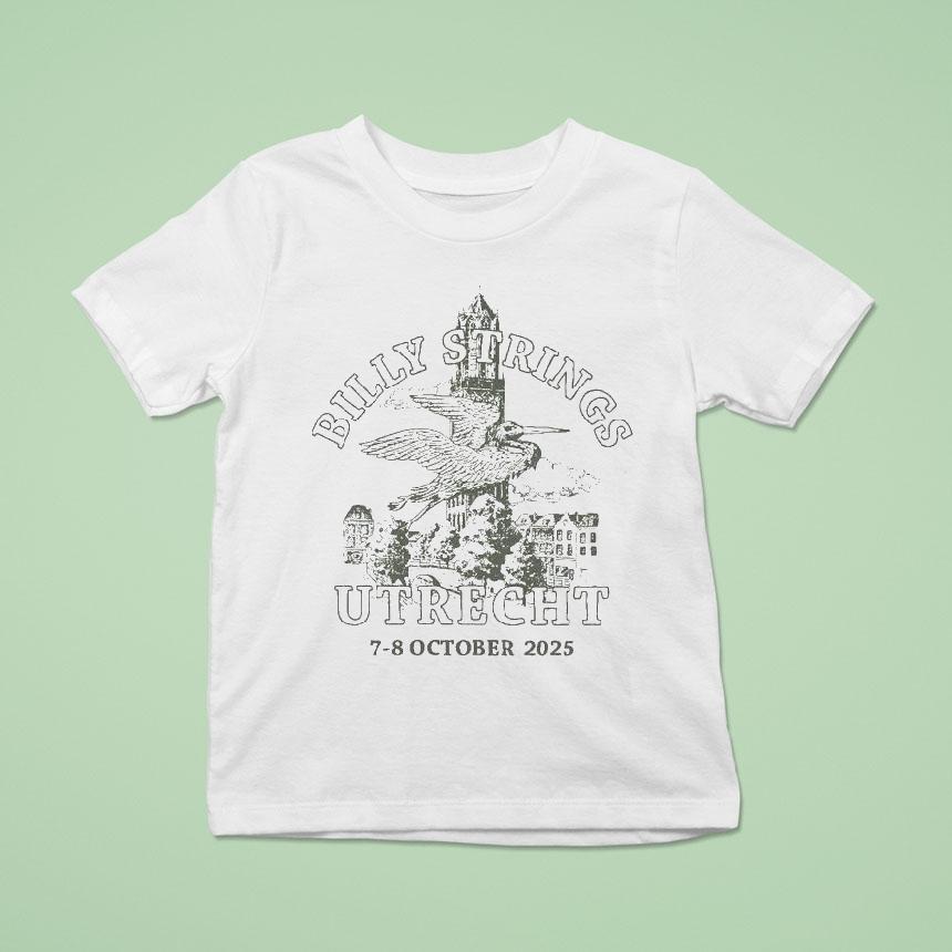 Billy Strings Utrecht, Netherlands 7 8 October 2025 Tour Shirt