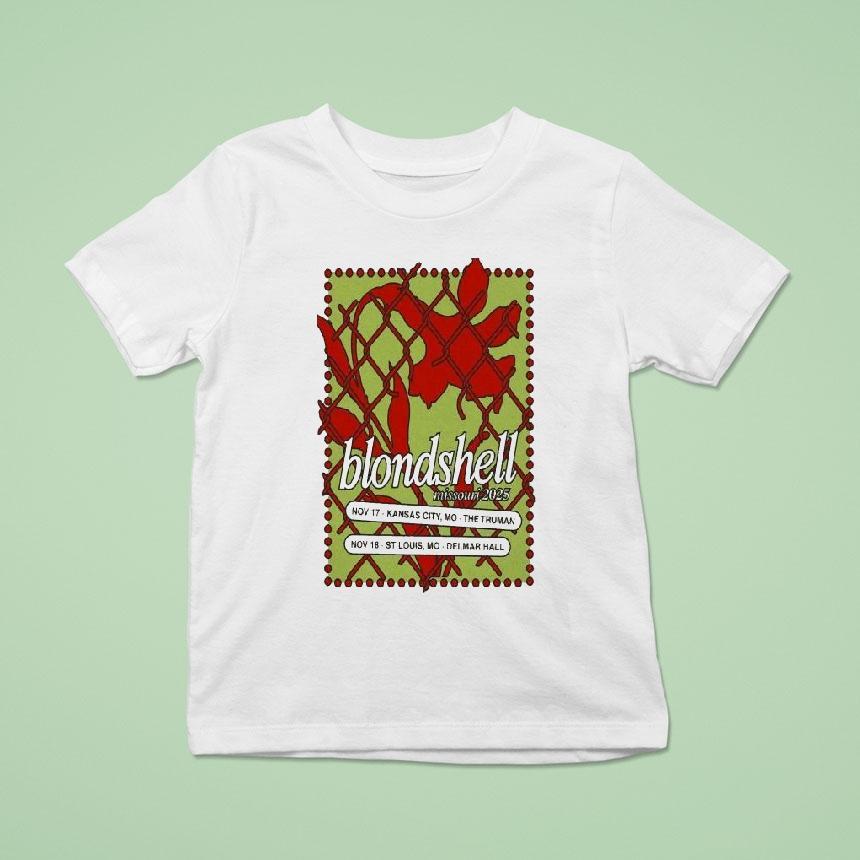 Blondshell Nov 17 2005 The Truman Kansas City, Missouri Tour Shirt