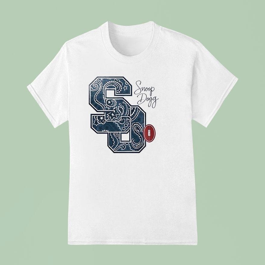 Brisbane Lions X Snoop Dogg Afl Grand Final Celebration Logo Shirt