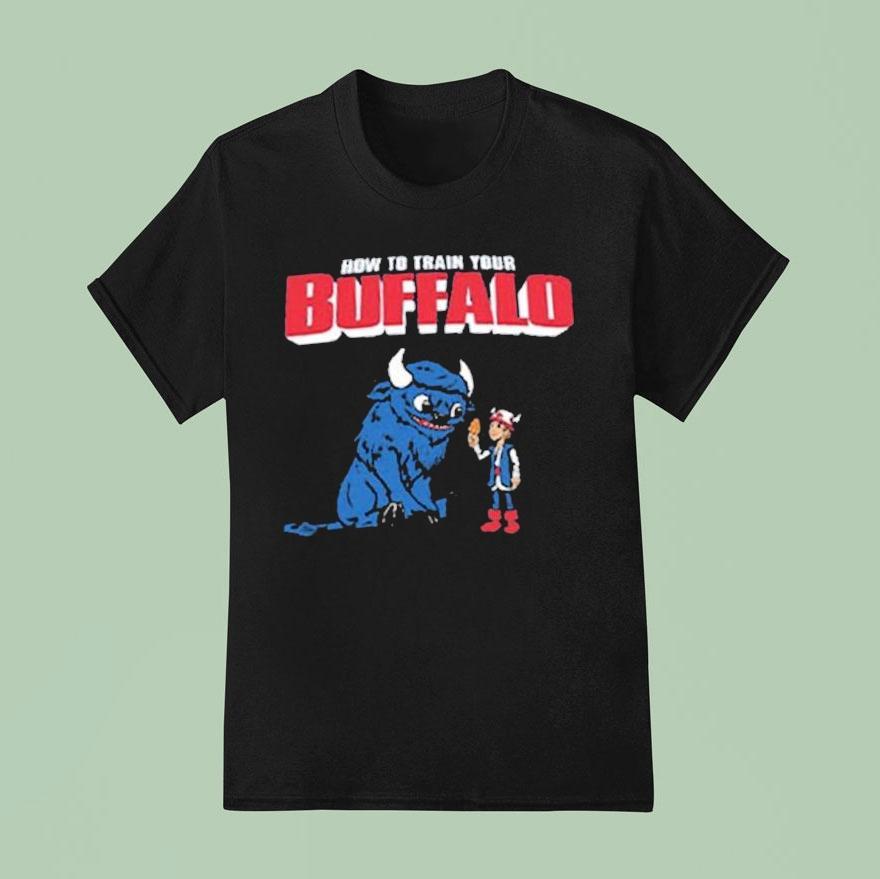Buffalo Bills How To Train Your Buffalo Mascot Shirt