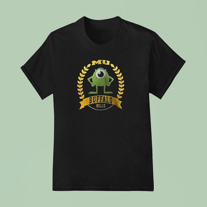 Buffalo Bills X Monsters University Logo Shirt