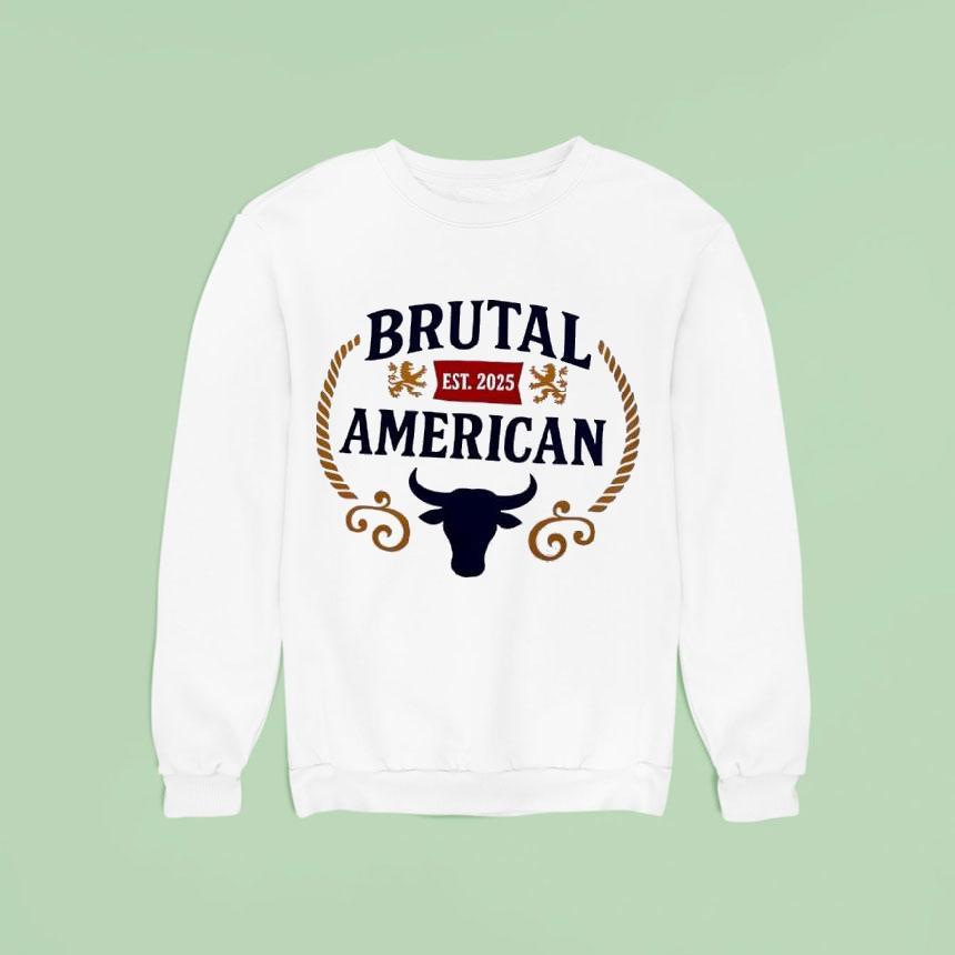 Bull Brutal American Est 2025 Shirt Bull Brutal American Est 2025 Shirt