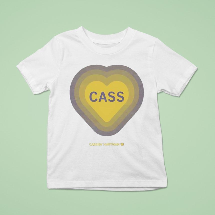 Cassidy Hartman Cass In Heart Repeat Shirt