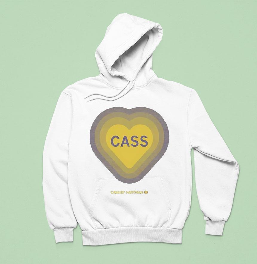 Cassidy Hartman Cass In Heart Repeat Shirt Cassidy Hartman Cass In Heart Repeat Shirt