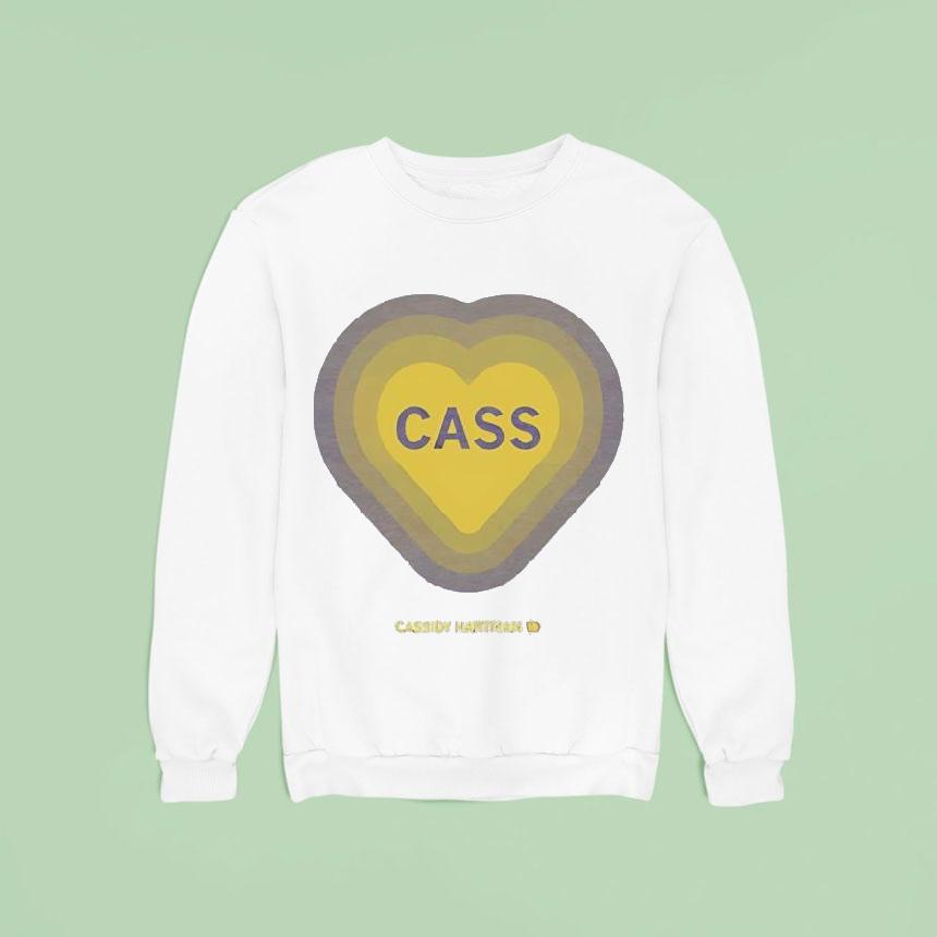 Cassidy Hartman Cass In Heart Repeat Shirt Cassidy Hartman Cass In Heart Repeat Shirt