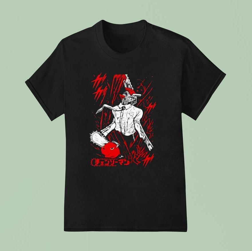 Chainsaw Man Csm Denji Power Shirt