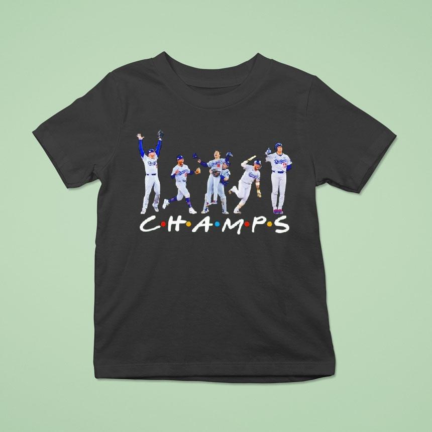 Champs Los Angeles Dodgers Baseball Team Shirt