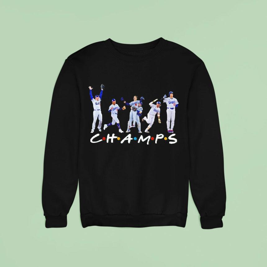 Champs Los Angeles Dodgers Baseball Team Shirt Champs Los Angeles Dodgers Baseball Team Shirt