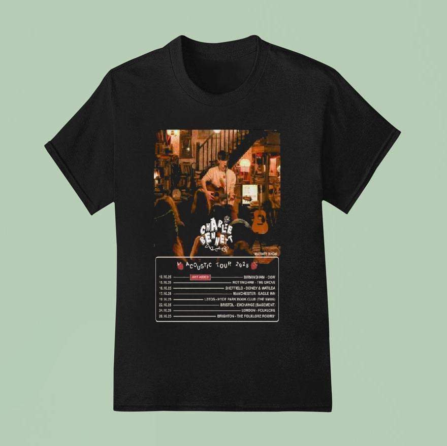 Charlie Bennett Acoustic Tour 2025 Shirt