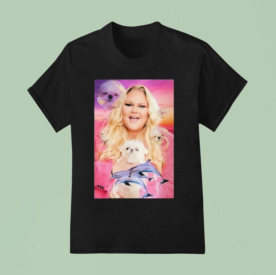 Chelcie Lynn Trailer Trash Tammy Tilly Dolphins Shirt