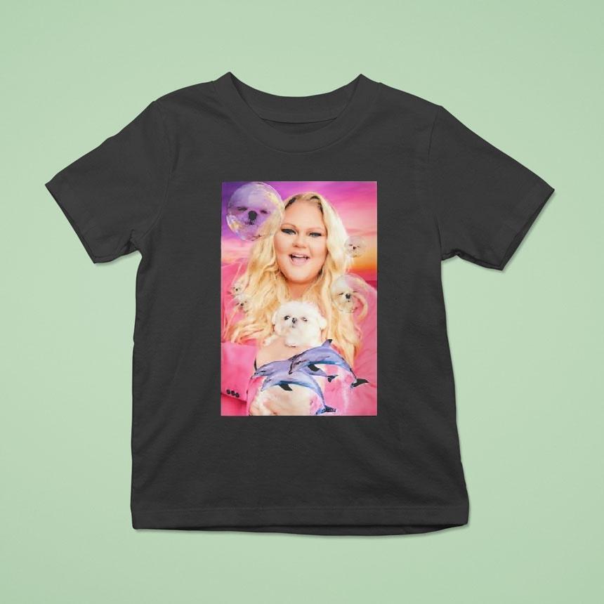 Chelcie Lynn Trailer Trash Tammy Tilly Dolphins Shirt