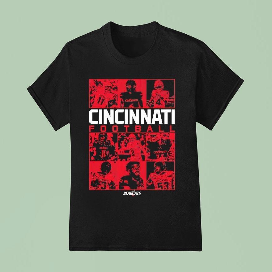 Cincinnati Bearcats Football Playmakers 2025 Graphic Shirt
