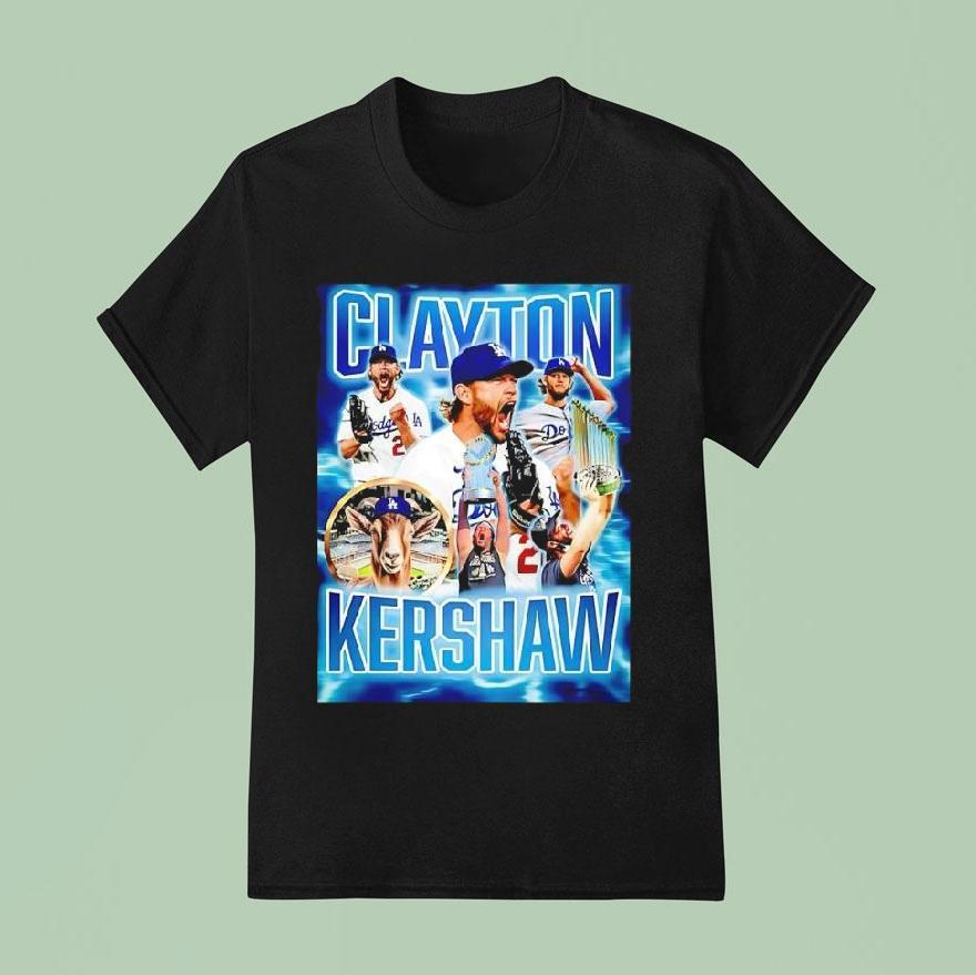 Clayton The Goat Kershaw La Player Graphic Shirt