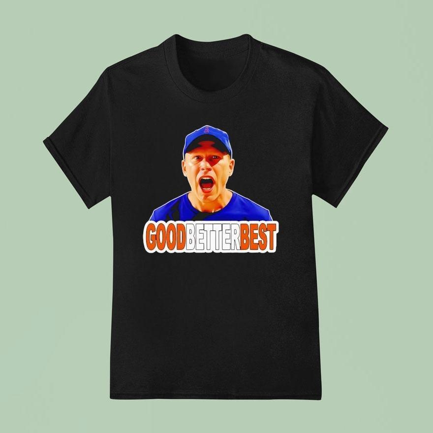 Coach Ben Johnson For Chicago Bears Good Better Best Shirt