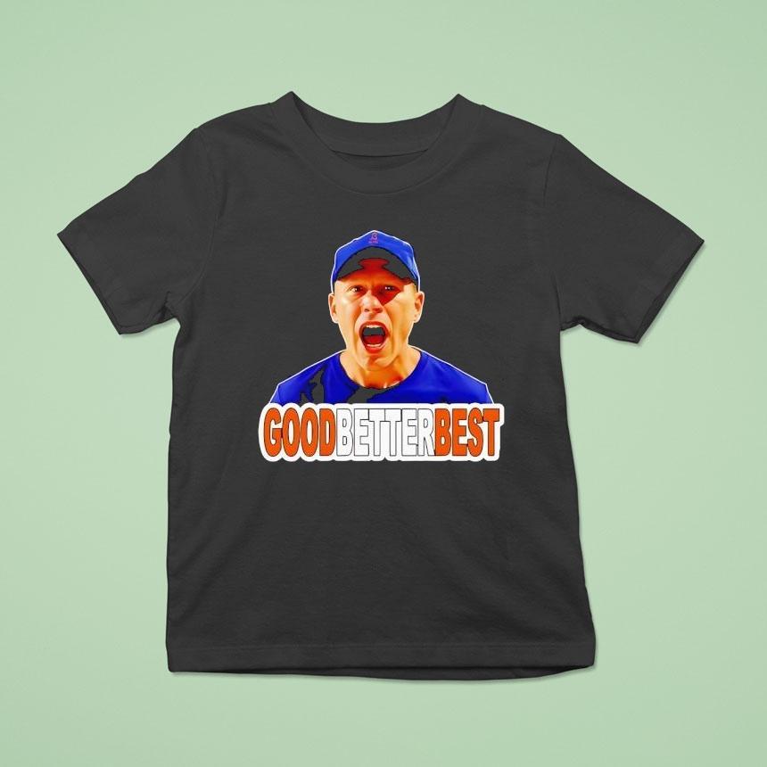Coach Ben Johnson For Chicago Bears Good Better Best Shirt