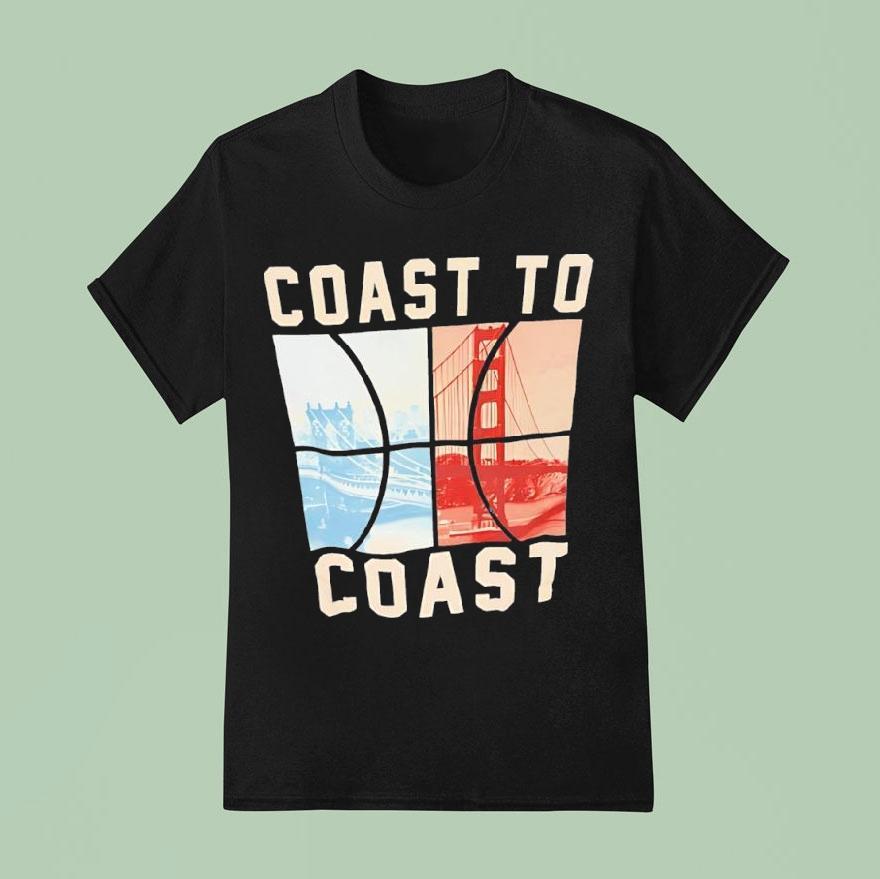 Coast To Coast Golden Gate Bridge Shirt