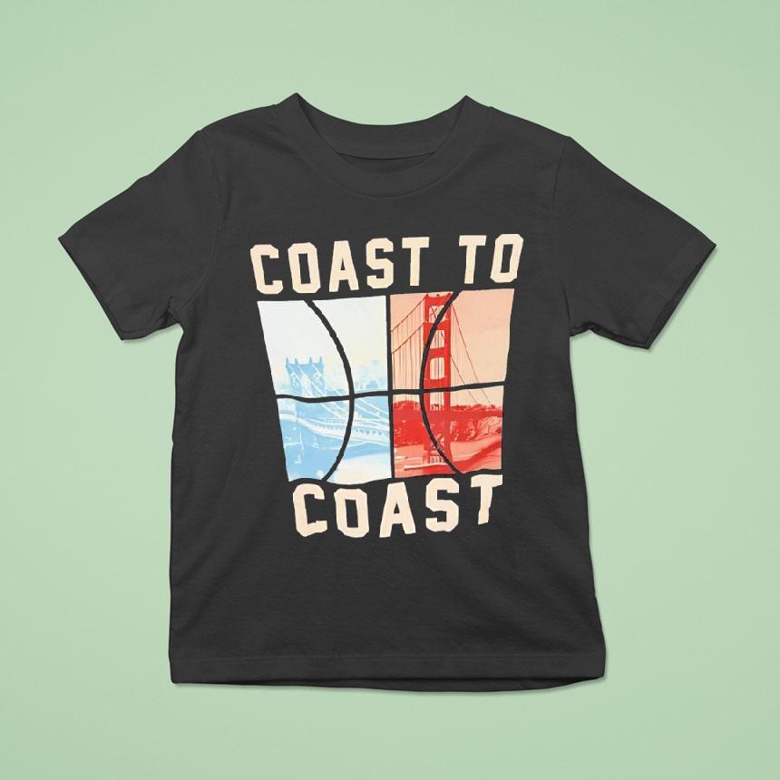 Coast To Coast Golden Gate Bridge Shirt