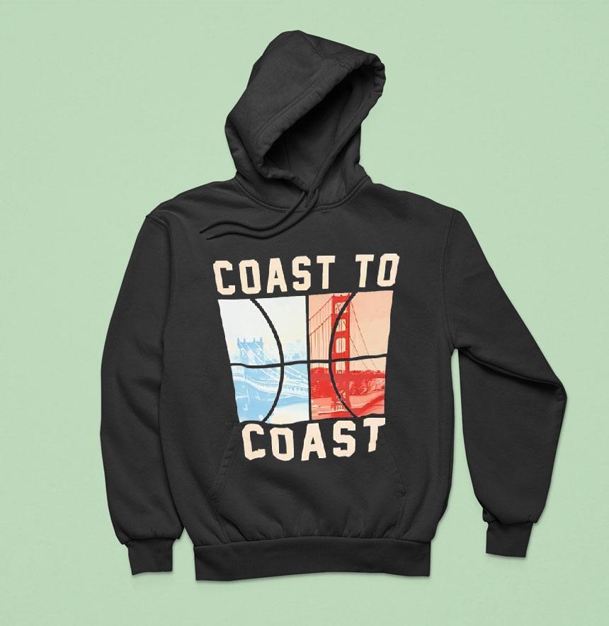 Coast To Coast Golden Gate Bridge Shirt Coast To Coast Golden Gate Bridge Shirt