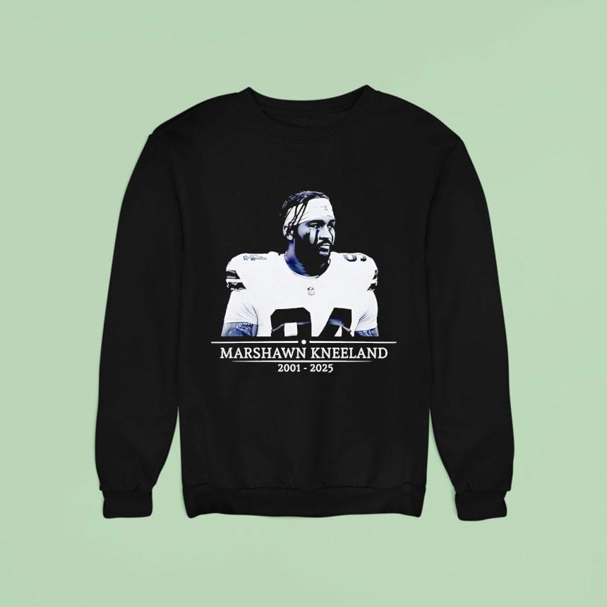 Dallas Cowboys Marshawn Kneeland 2001 2025 Shirt Dallas Cowboys Marshawn Kneeland 2001 2025 Shirt