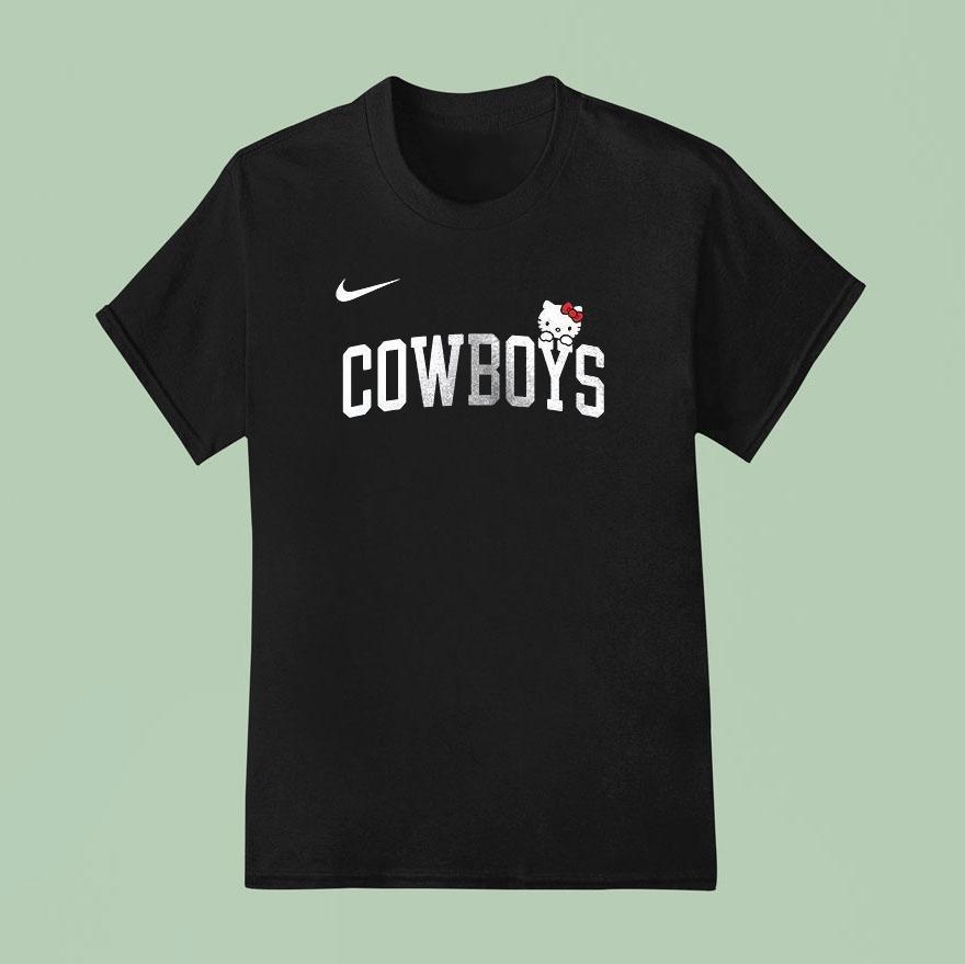 Dallas Cowboys X Hello Kitty Football Shirt