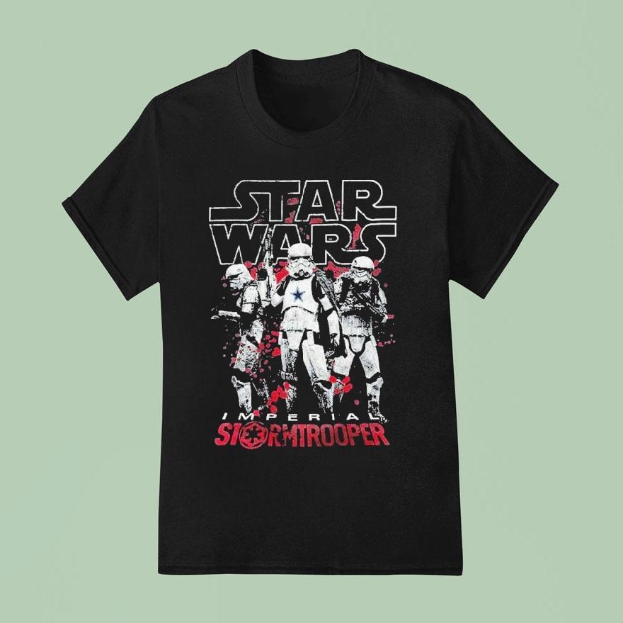 Dallas Cowboys X Star Wars Imperial Stormtrooper 2025 Nfl Shirt