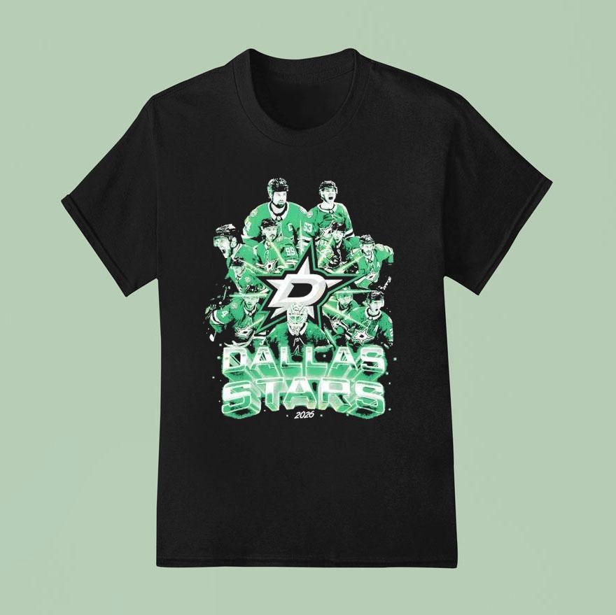 Dallas Stars Hockey Team 2026 Shirt