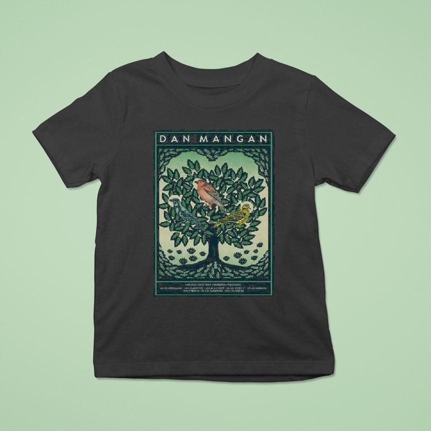 Dan Mangan Natural Light Tour Eu 2025 Shirt