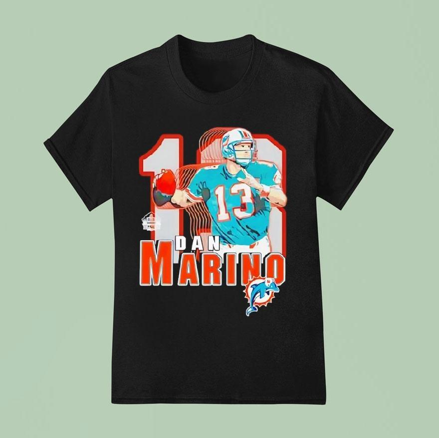 Dan Marino 13 Miami Dolphins Football Shirt