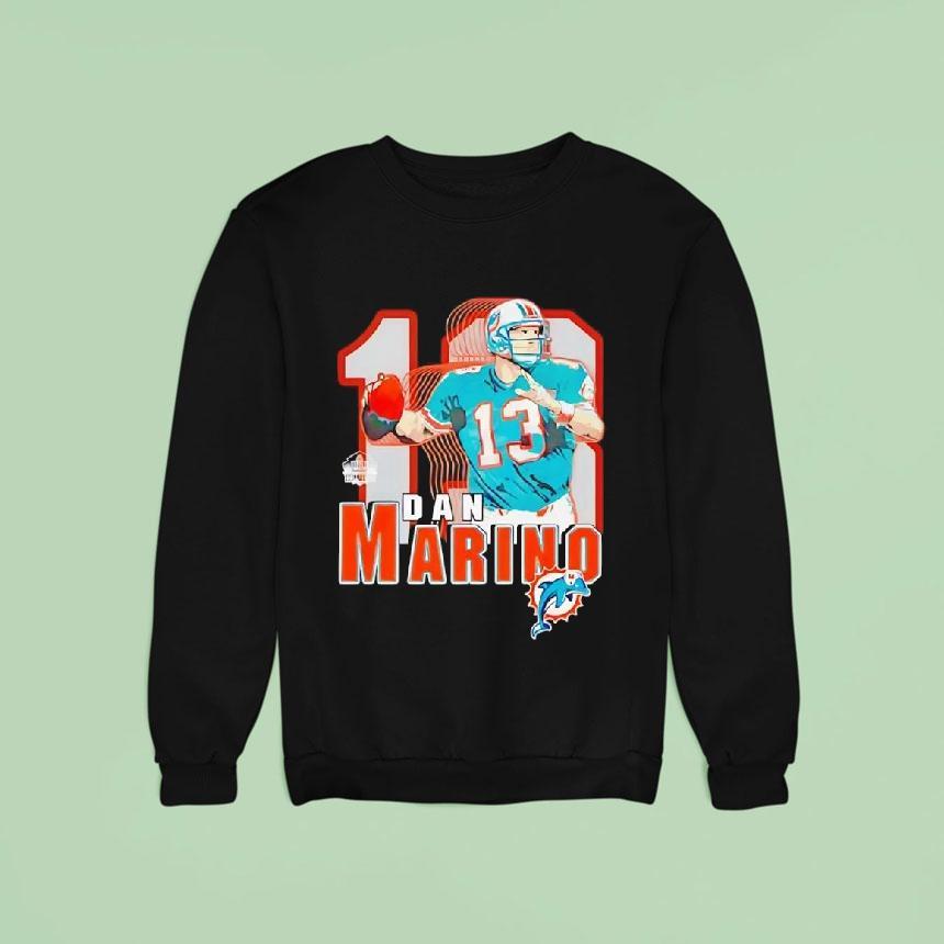 Dan Marino 13 Miami Dolphins Football Shirt Dan Marino 13 Miami Dolphins Football Shirt