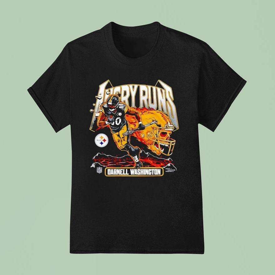 Darnell Washington Angry Runs 2025 Pittsburgh Slers Shirt