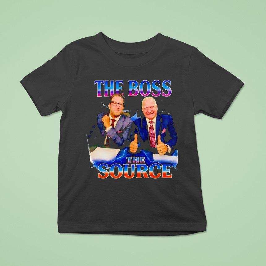 Dave Portnoy The Boss The Source Lightning Shirt
