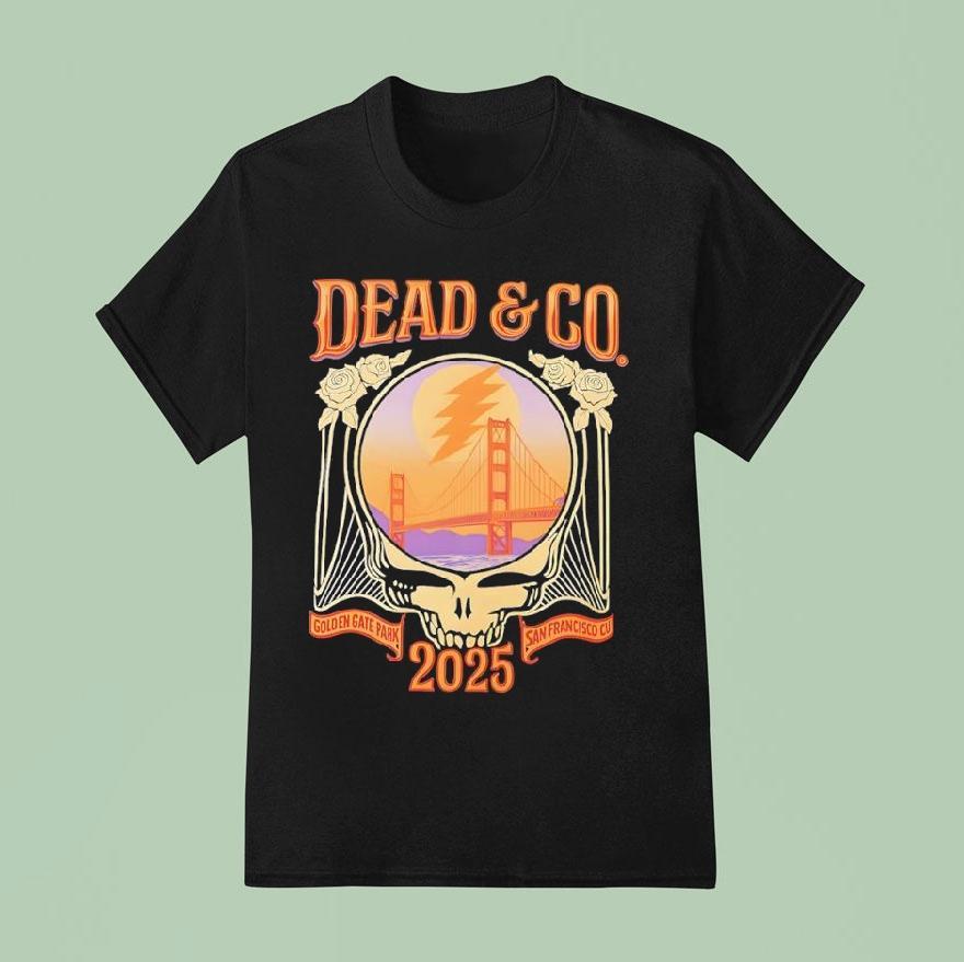 Dead And Company Golden Gate Park 2025 Shirt