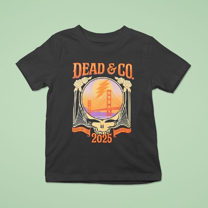 Dead And Company Golden Gate Park 2025 Shirt