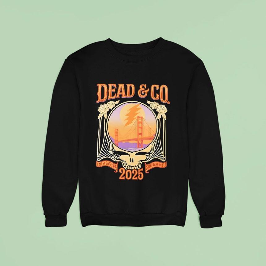Dead And Company Golden Gate Park 2025 Shirt Dead And Company Golden Gate Park 2025 Shirt