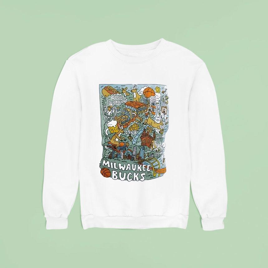Deer District Milwaukee Bucks 1968 Shirt Deer District Milwaukee Bucks 1968 Shirt