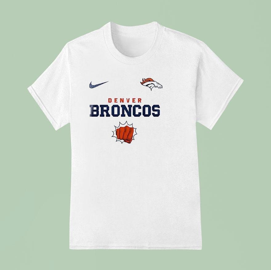 Denver Broncos X One Punch Man Go Broncos Shirt