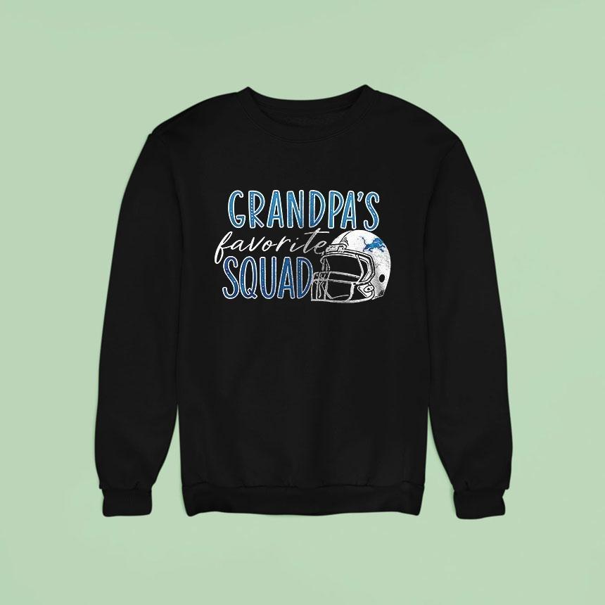 Detroit Lions Grandpa's Favorite Squad Some Granpas Play Bingo Shirt Detroit Lions Grandpa's Favorite Squad Some Granpas Play Bingo Shirt