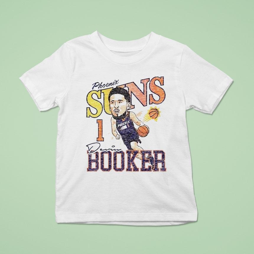 Devin Booker Phoenix Suns Caricature Fashion Player Shirt