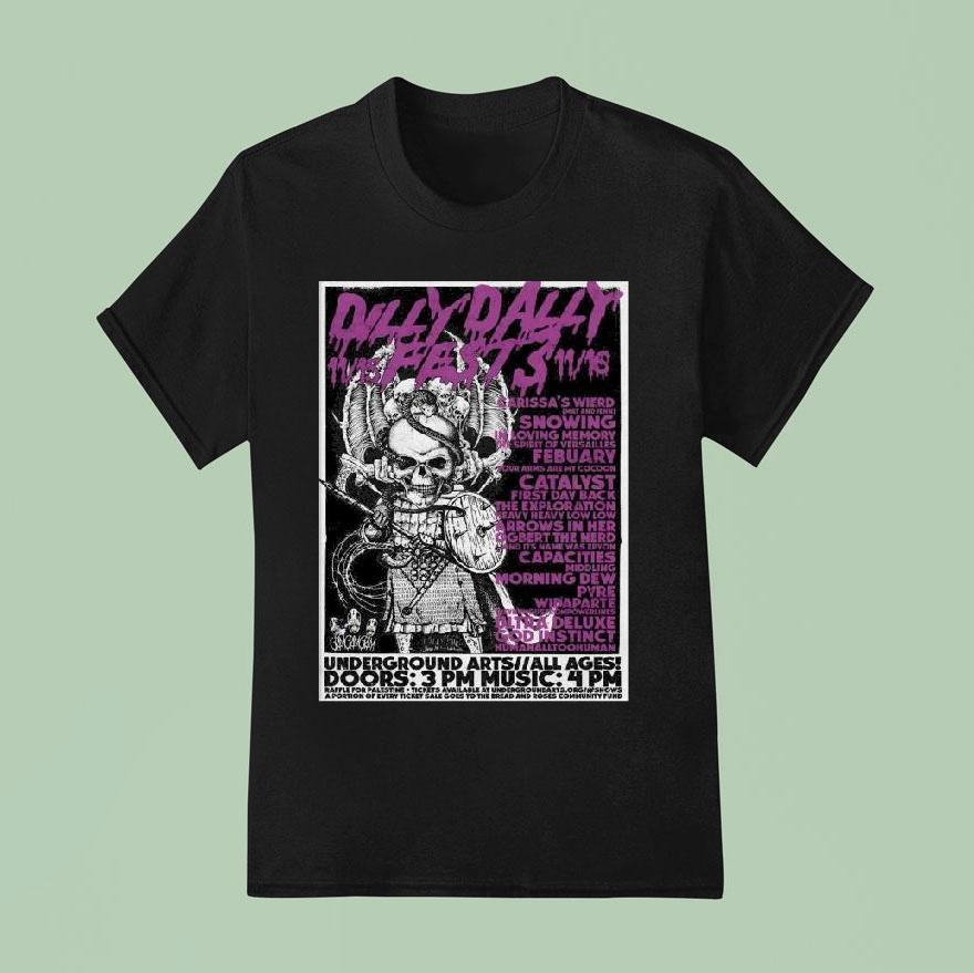 Dilly Dally Fest November 15-16 2025 In Philadelphia Pa Shirt