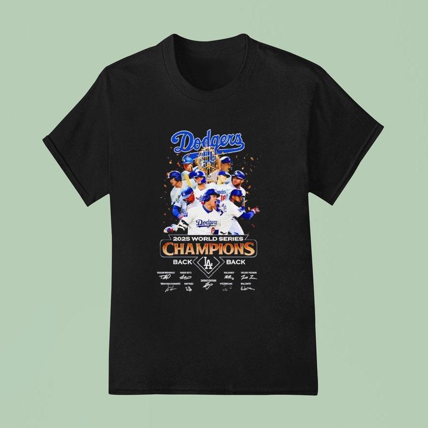 Dodgers 2025 World Series Champions Shirt