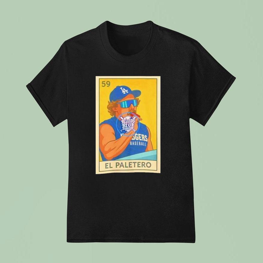 Dodgers Kike El Paletero Loteria Shirt