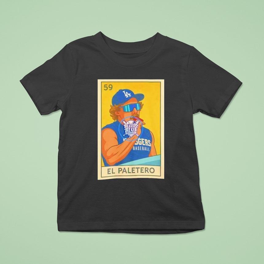 Dodgers Kike El Paletero Loteria Shirt