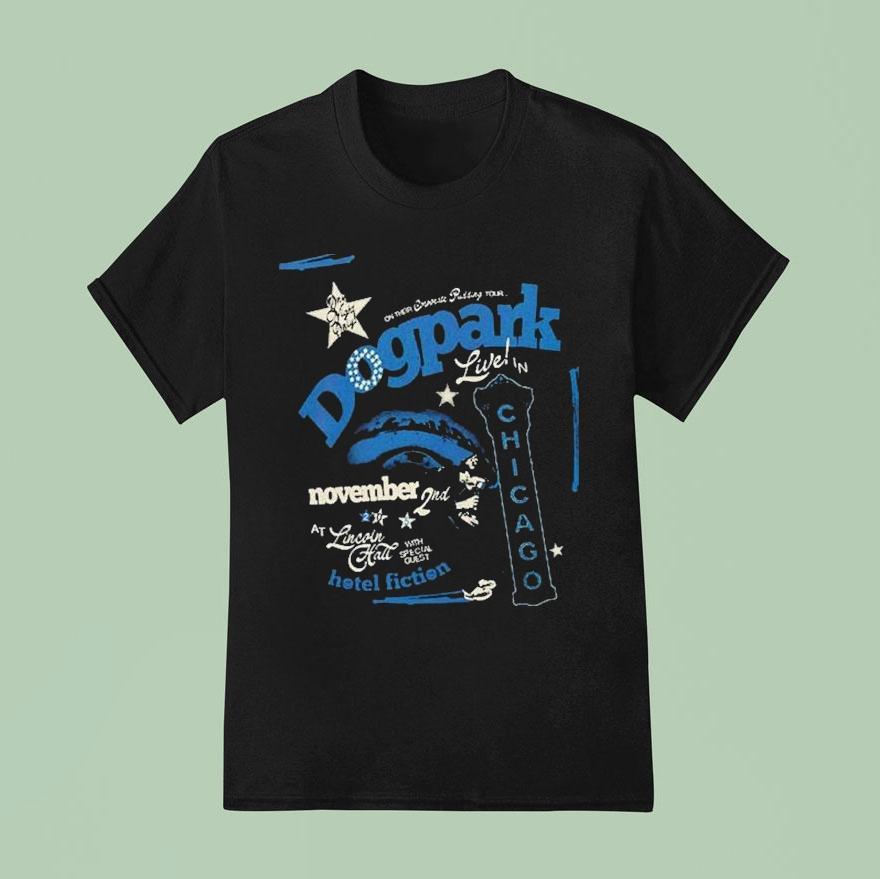 Dogpark Live In Chicago On November 2 2025 At Lincoln Hall One Night Only Shirt