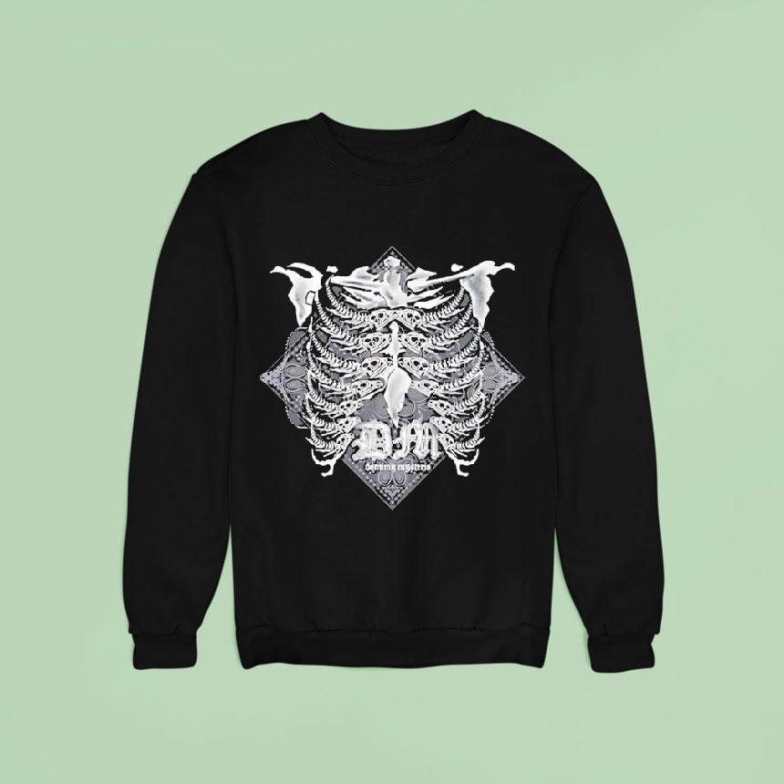 Dominik Mysterio Bandana Rib Cage Wwe Skeleton Shirt Dominik Mysterio Bandana Rib Cage Wwe Skeleton Shirt