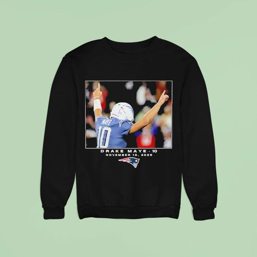 Drake Maye Novembver 13 2025 New England Patriots Nfl Flash Features Week 11 Shirt Drake Maye Novembver 13 2025 New England Patriots Nfl Flash Features Week 11 Shirt