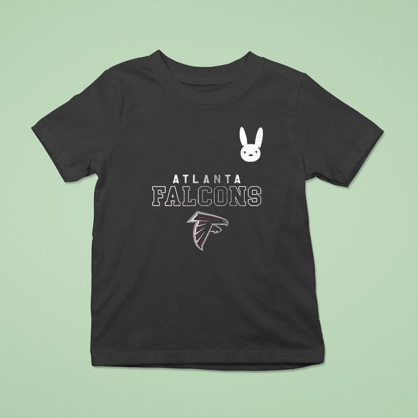 Dtmf Bad Bunny X Atlanta Falcons Mascot Shirt