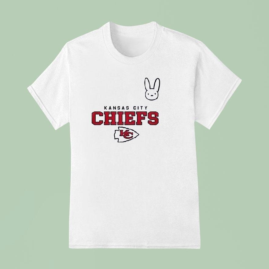 Dtmf Bad Bunny X Kansas City Chiefs Mascot Shirt