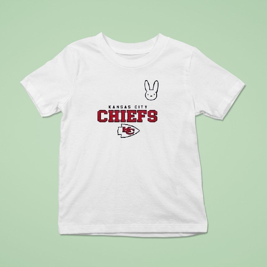 Dtmf Bad Bunny X Kansas City Chiefs Mascot Shirt