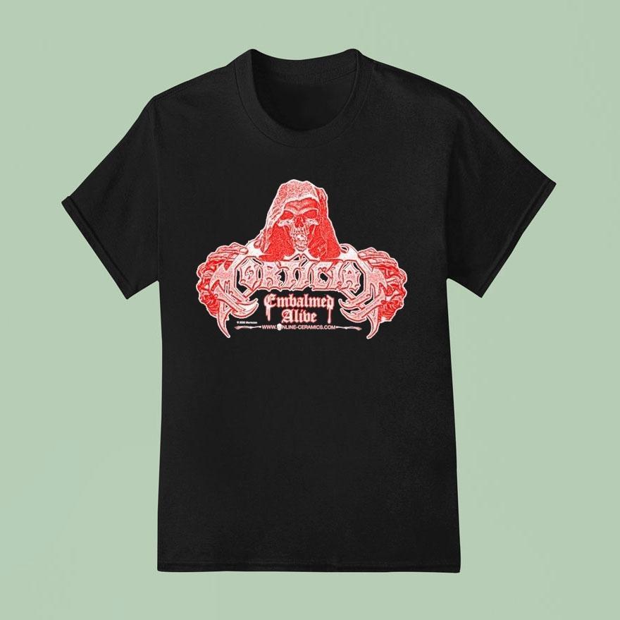 Embalmed Alive Grim Reaper Shirt